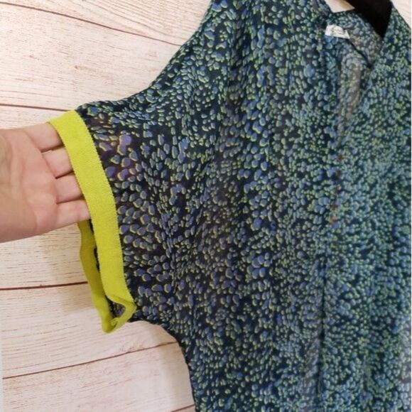 New Free People Intimately Sleepin In Sheer Shirt/Swim Cover Up - Picture 9 of 15